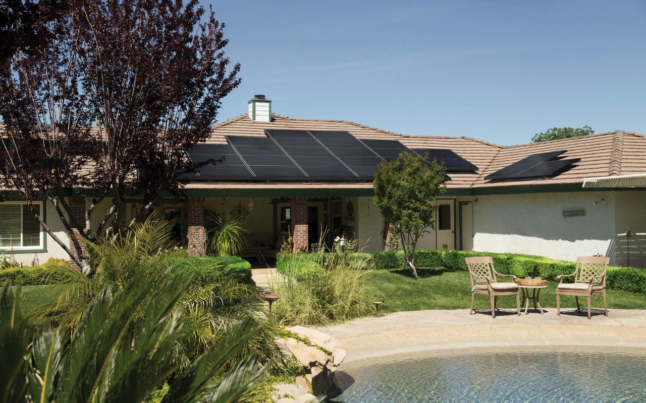 Solar heating systems in sustainable pool designs.